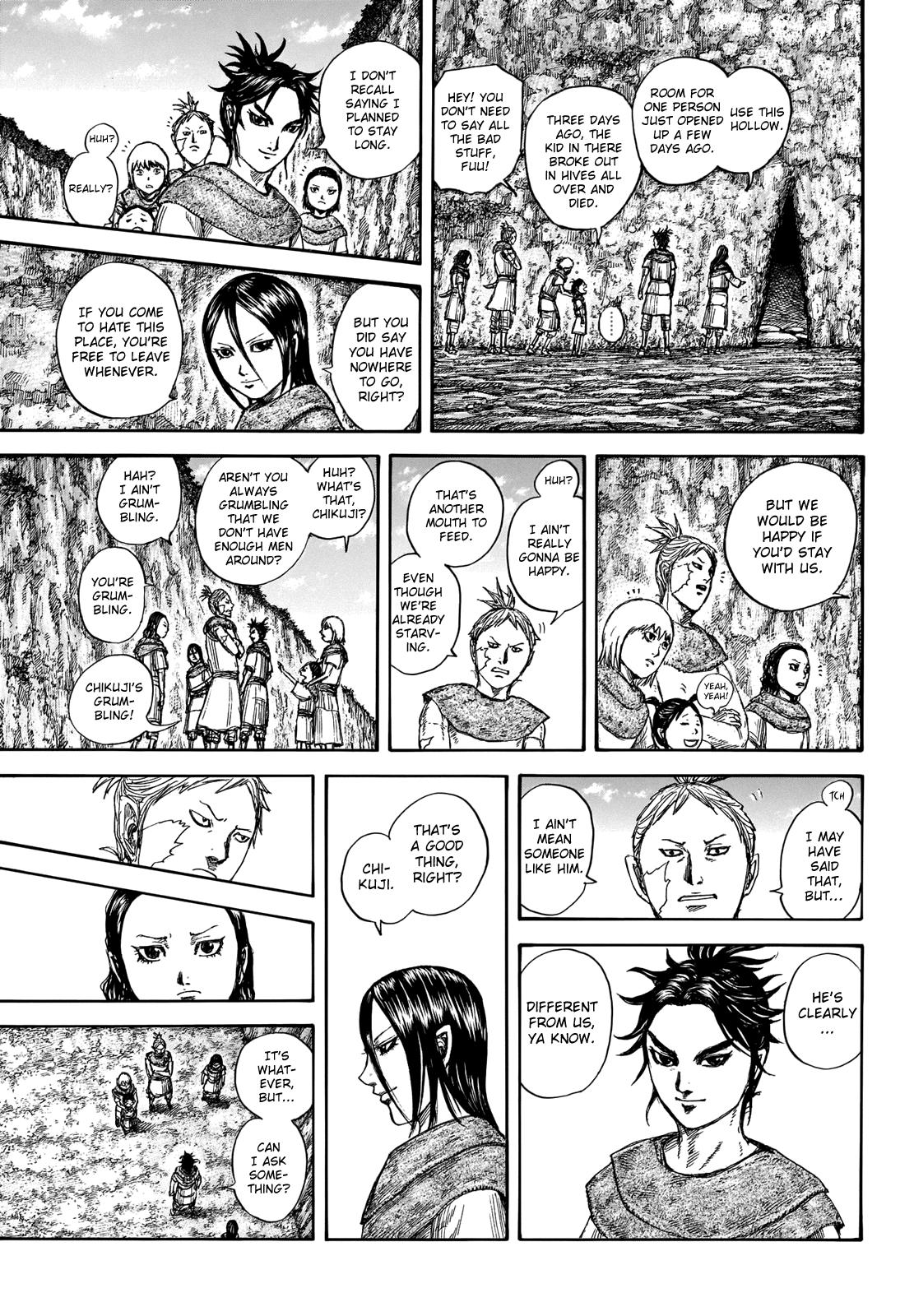 Kingdom, Chapter 733