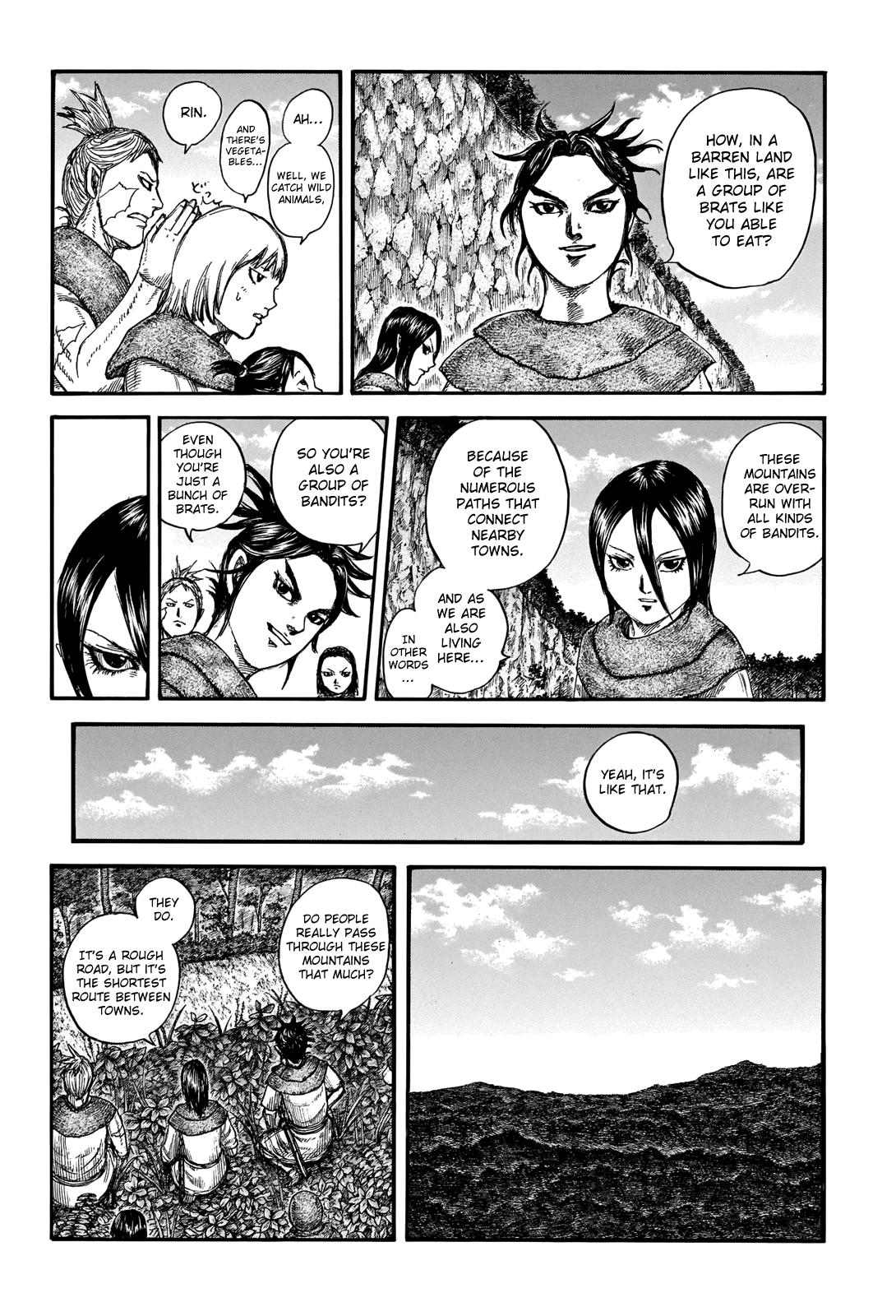 Kingdom, Chapter 733