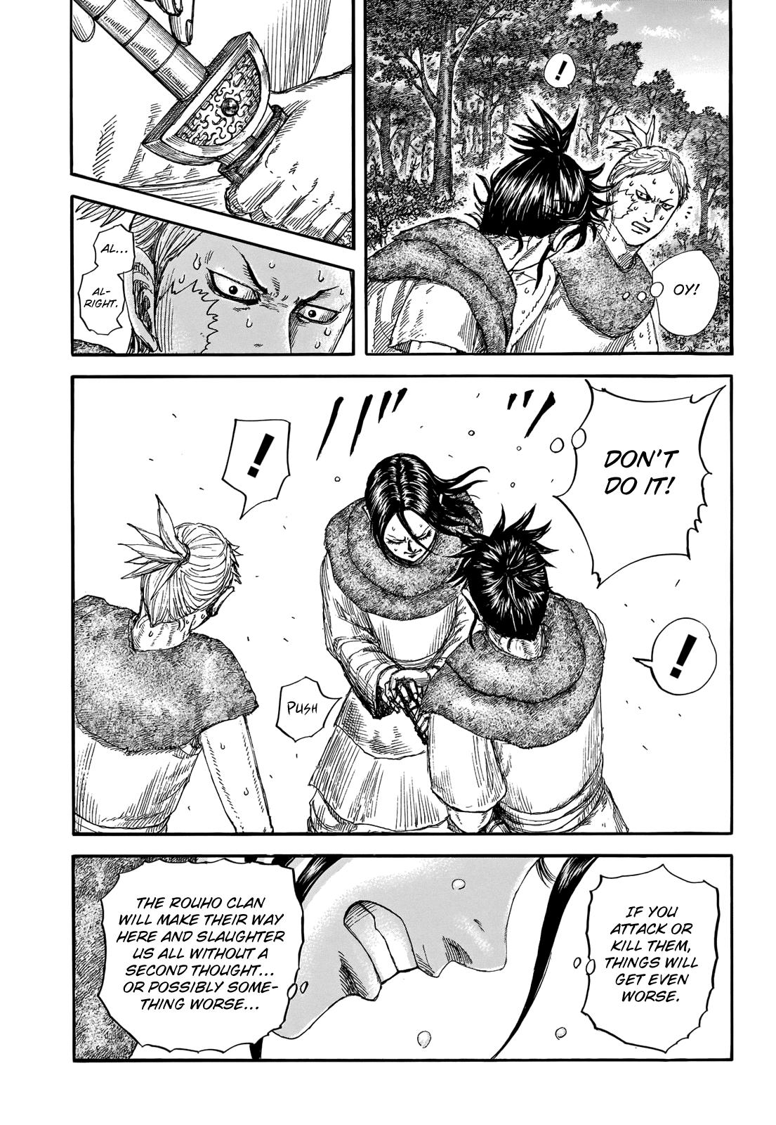 Kingdom, Chapter 733