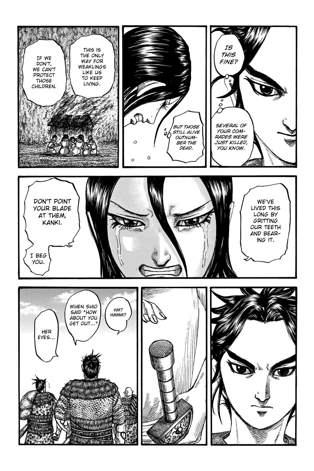 Kingdom, Chapter 733