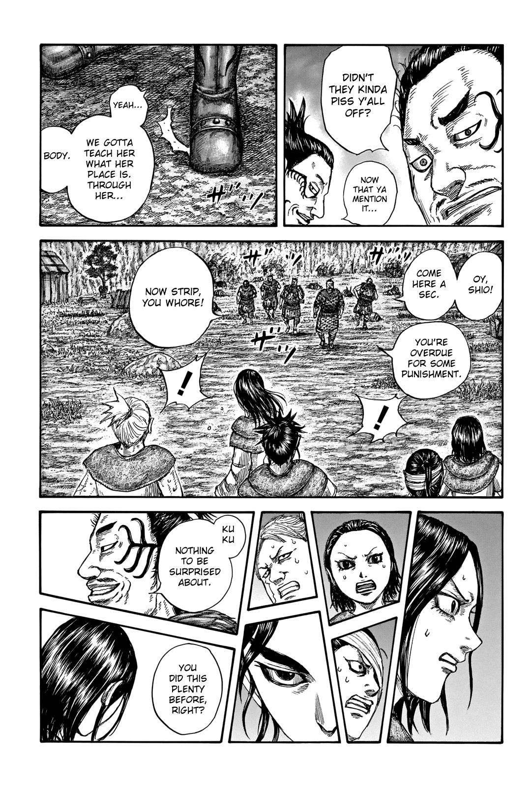 Kingdom, Chapter 733