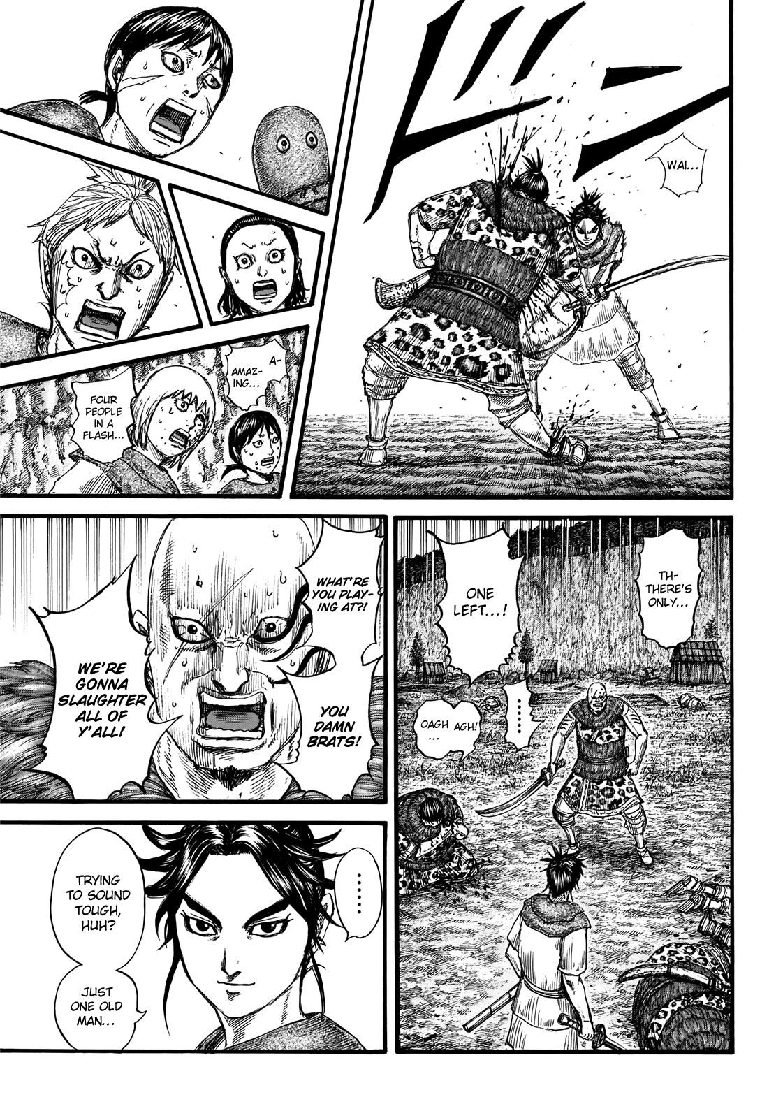 Kingdom, Chapter 734