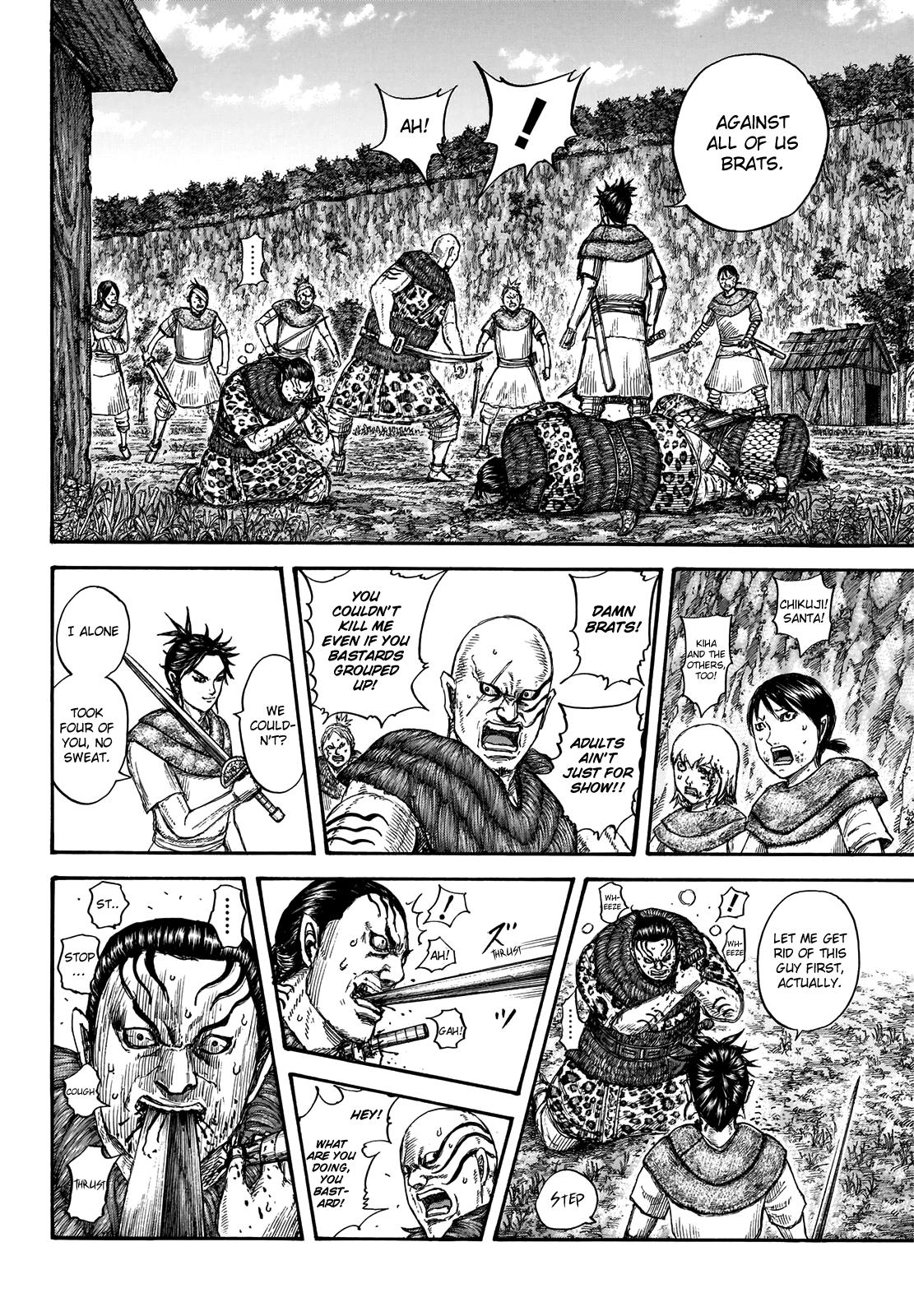 Kingdom, Chapter 734