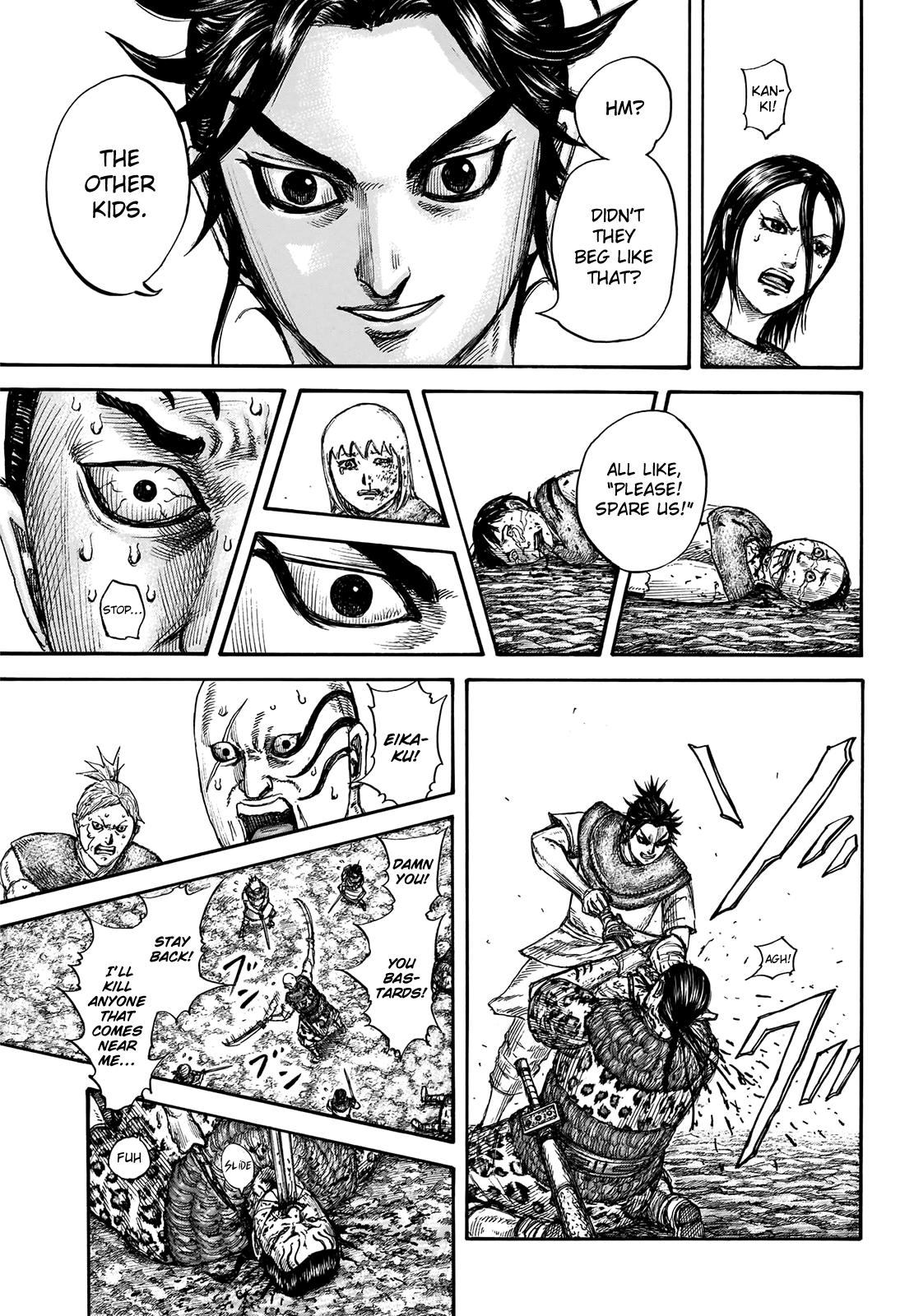Kingdom, Chapter 734