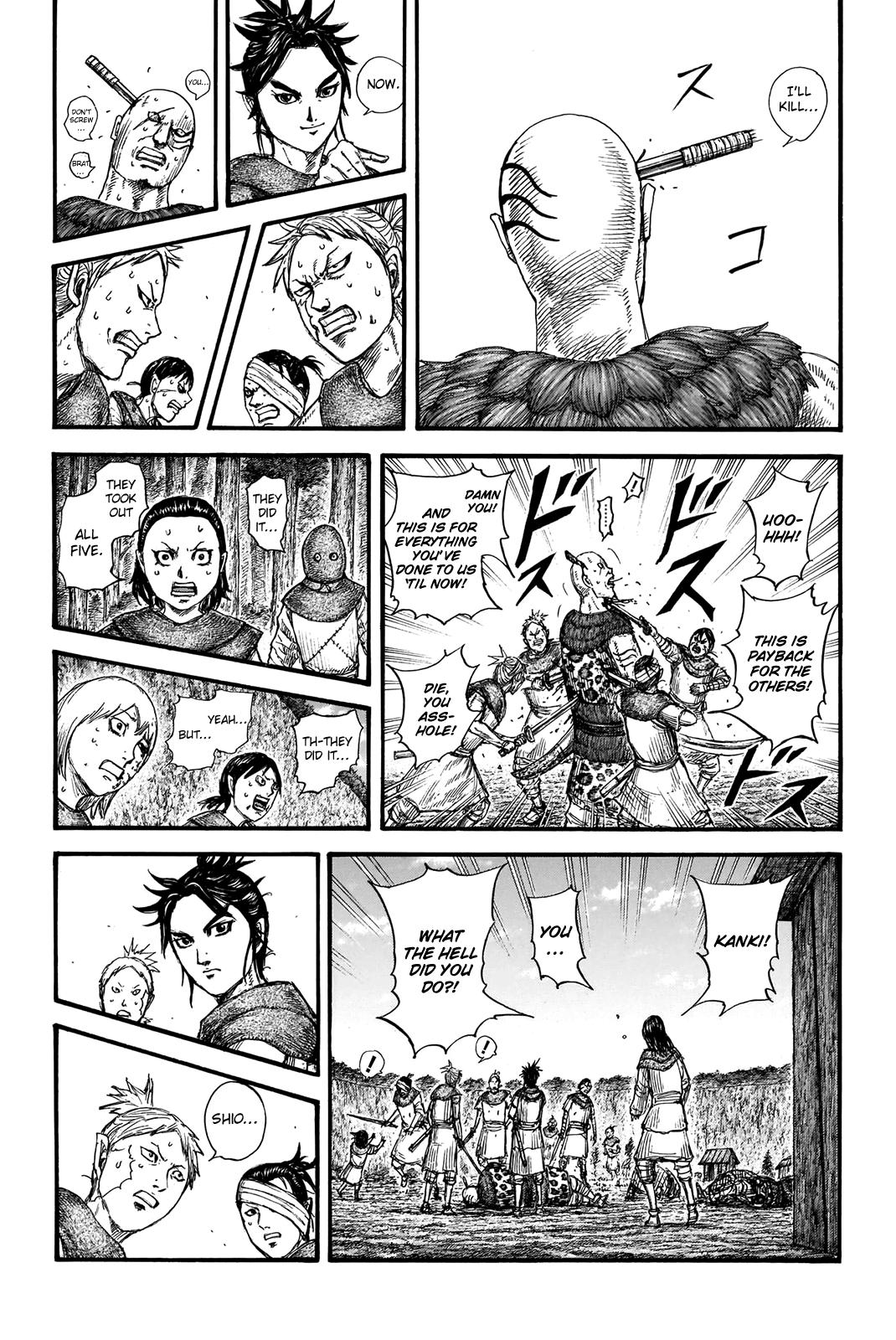 Kingdom, Chapter 734