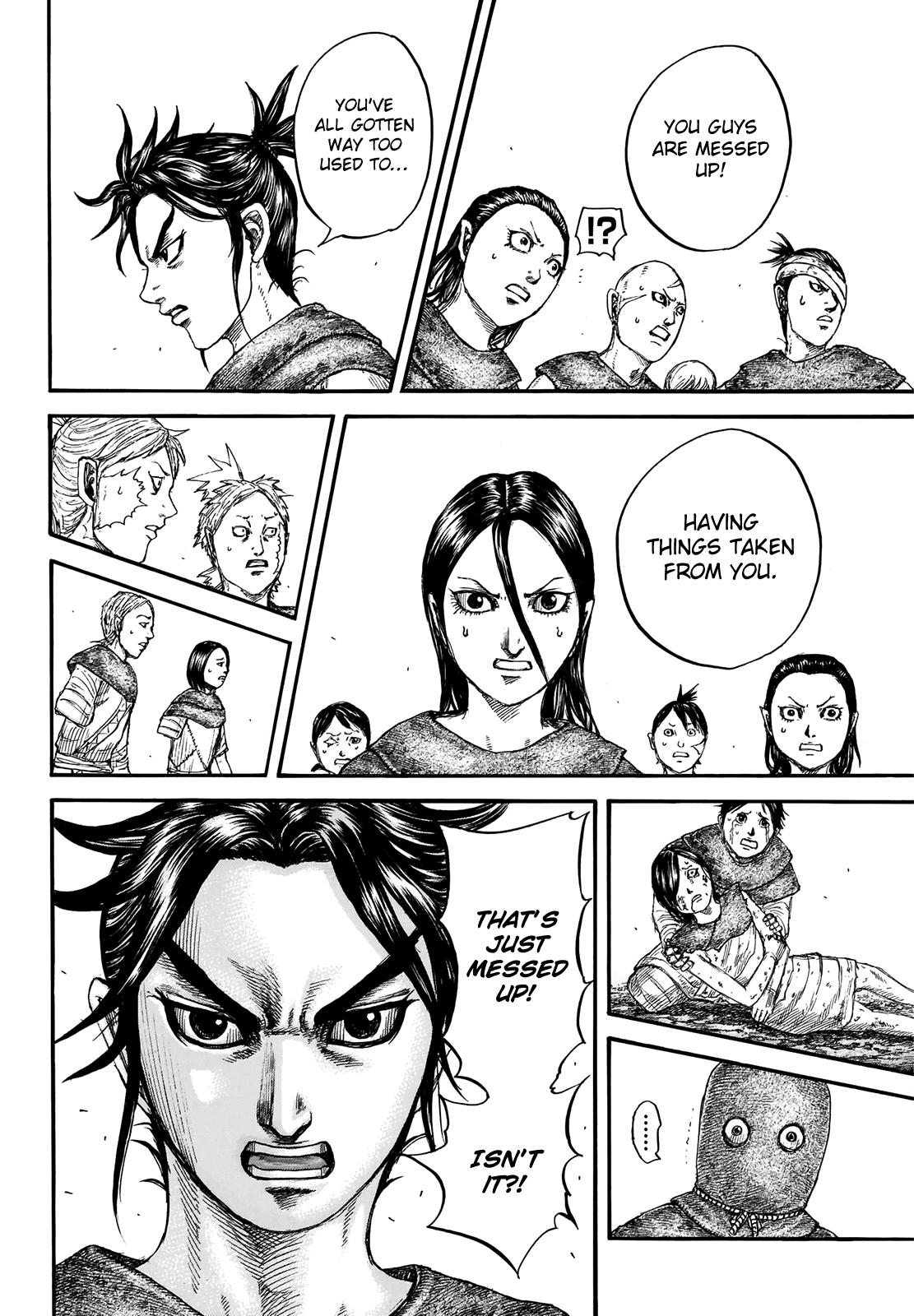 Kingdom, Chapter 734