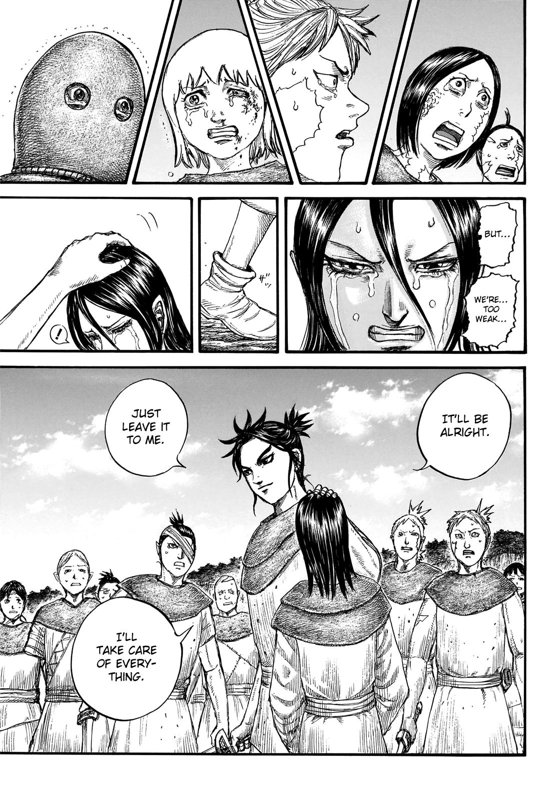 Kingdom, Chapter 734