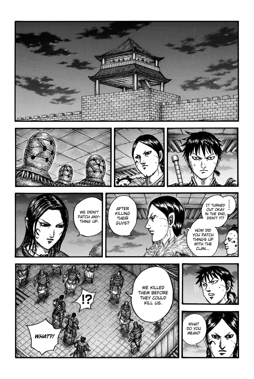 Kingdom, Chapter 734