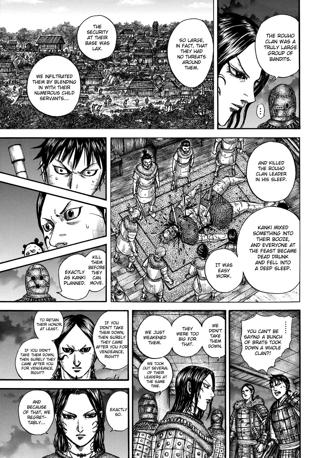 Kingdom, Chapter 734