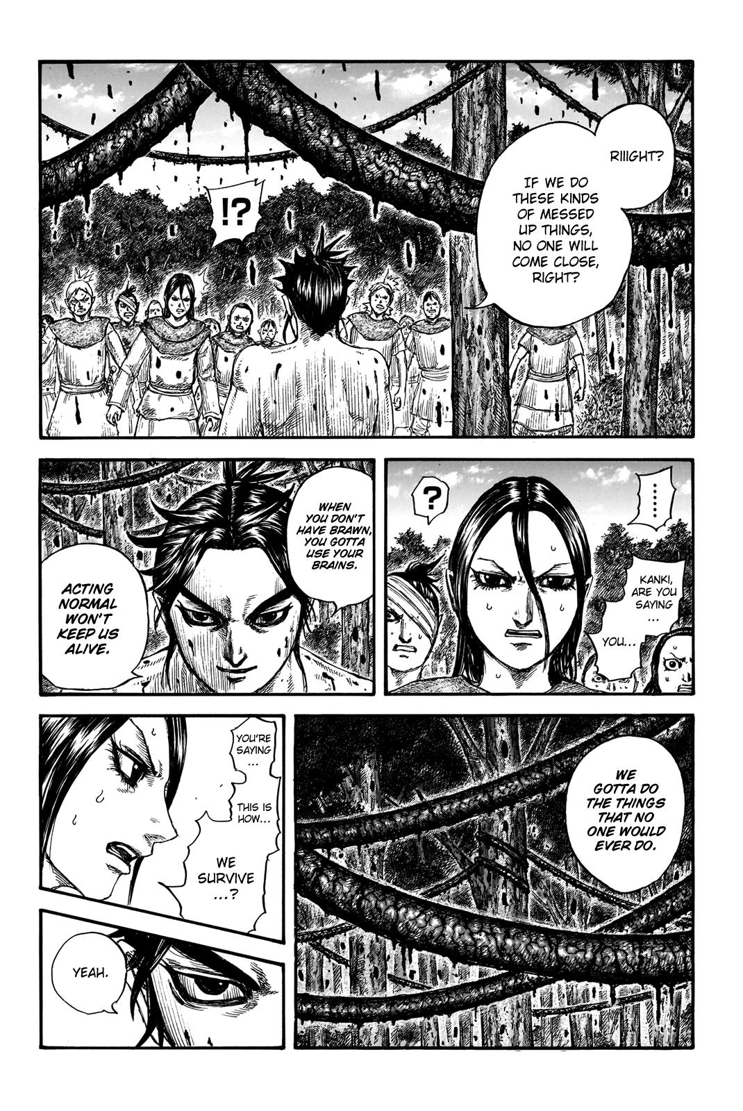 Kingdom, Chapter 734