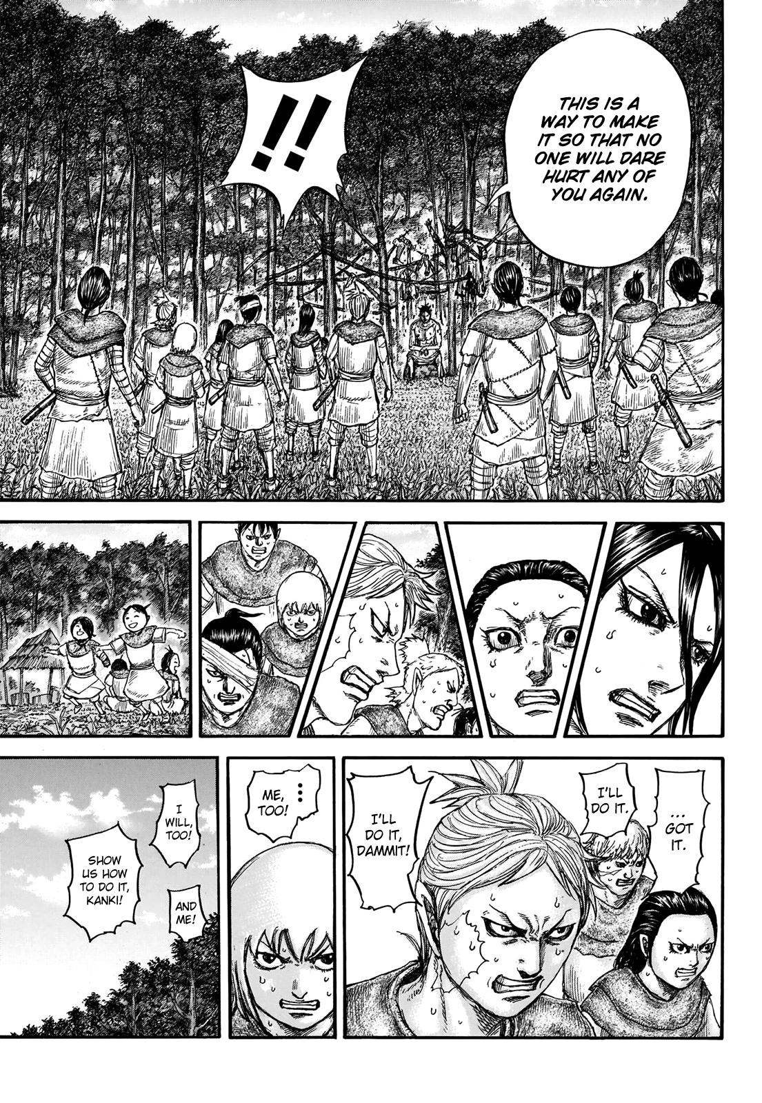 Kingdom, Chapter 734